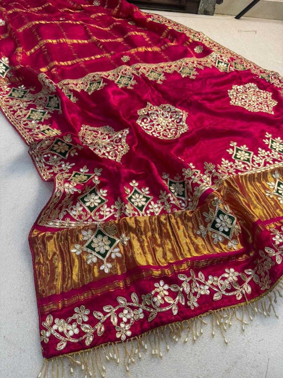 Hemangi Gajji Silk Gota Patti Saree
