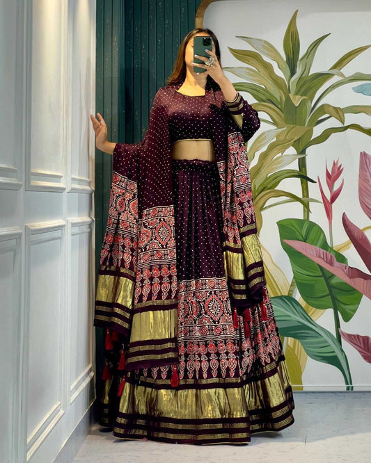 Hiranmayi Pure Silk Traditional Lehenga