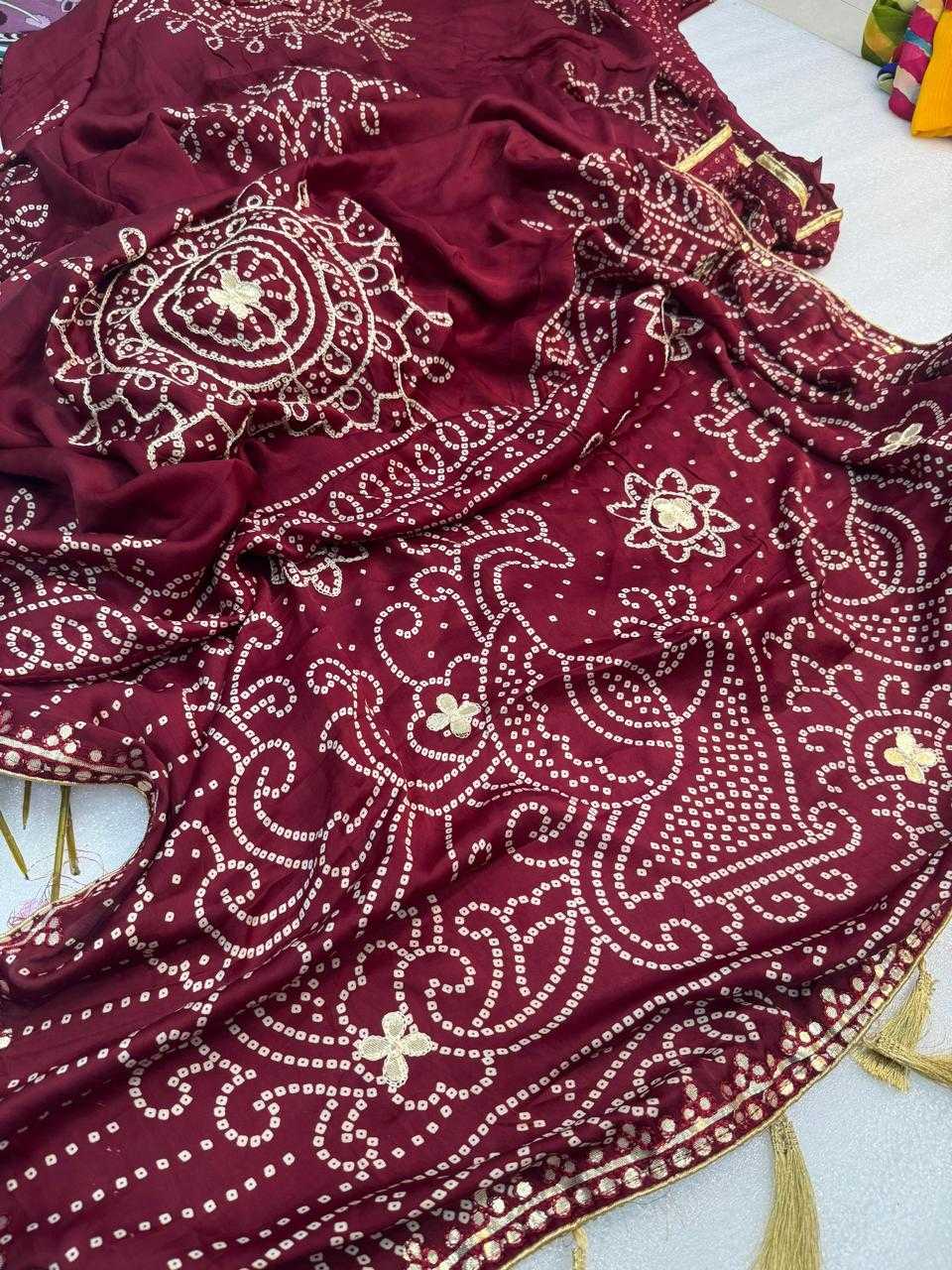 Fancy Gajji Modal Saree