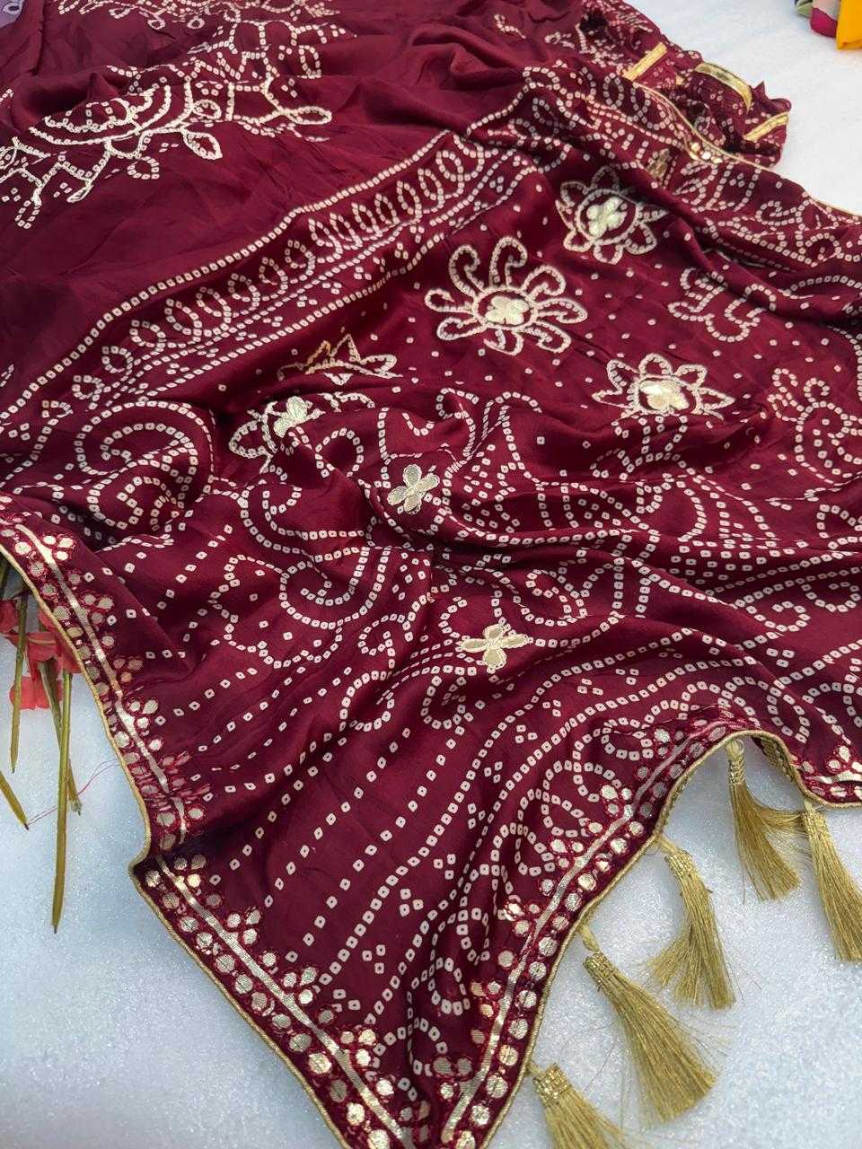 Fancy Gajji Modal Saree