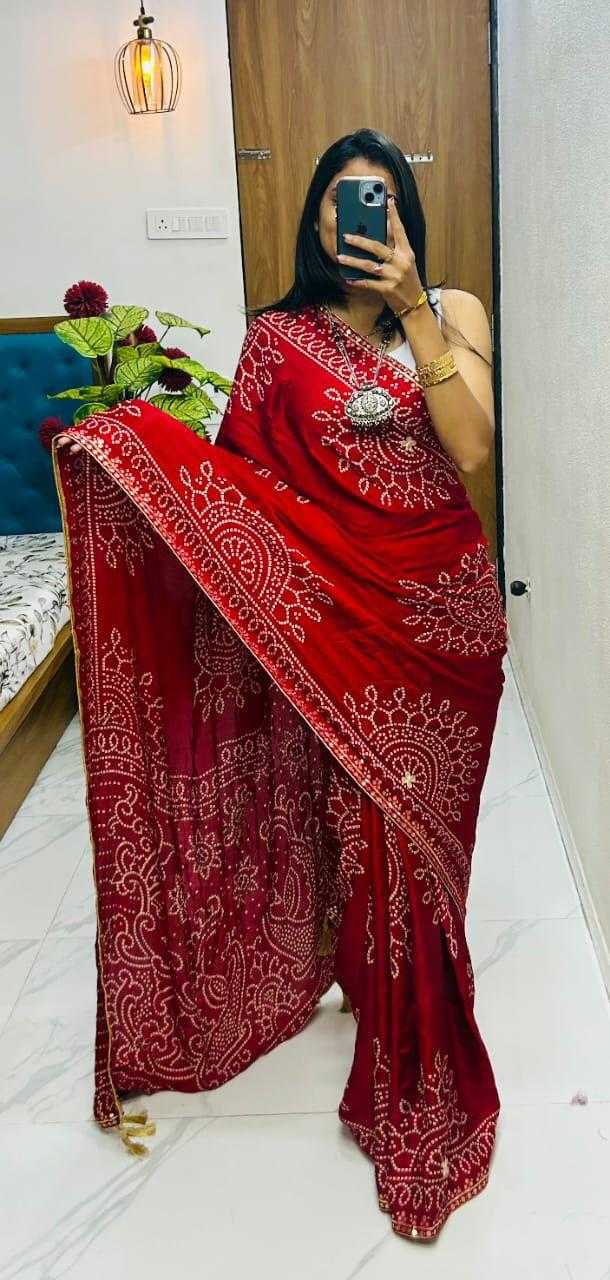 Fancy Gajji Modal Saree