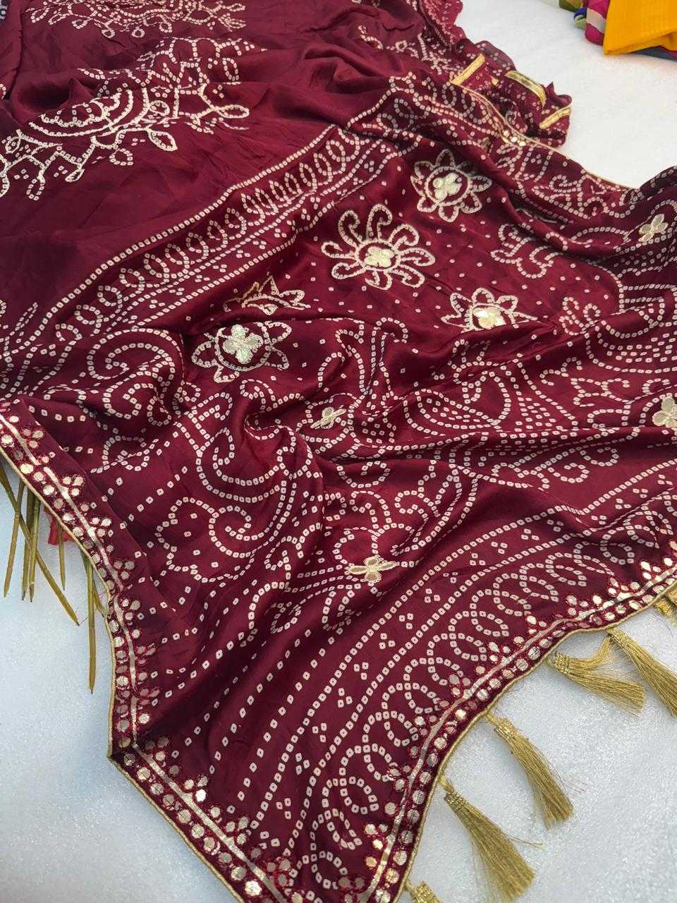 Fancy Gajji Modal Saree