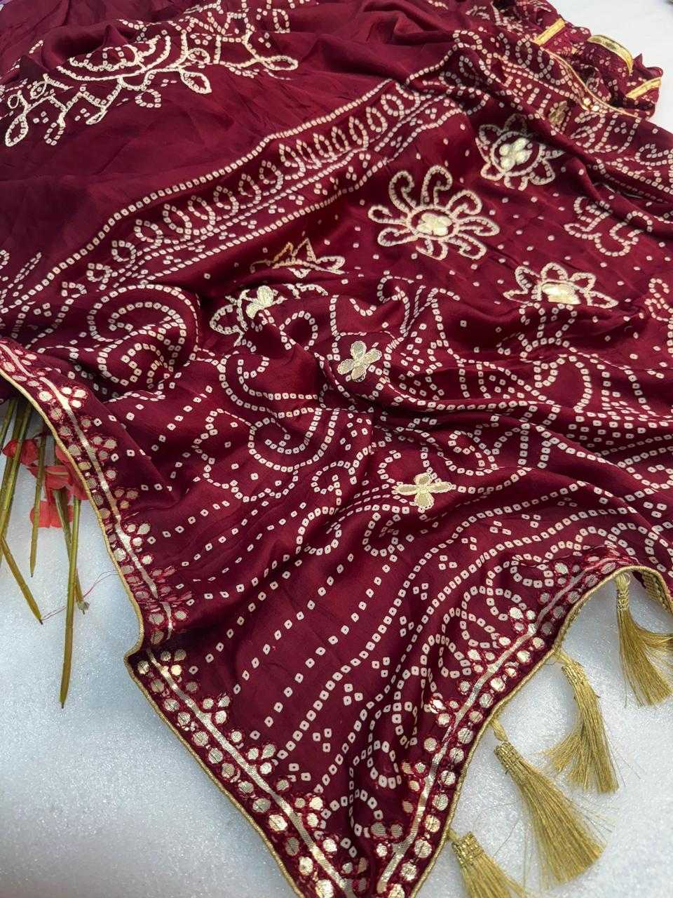 Fancy Gajji Modal Saree