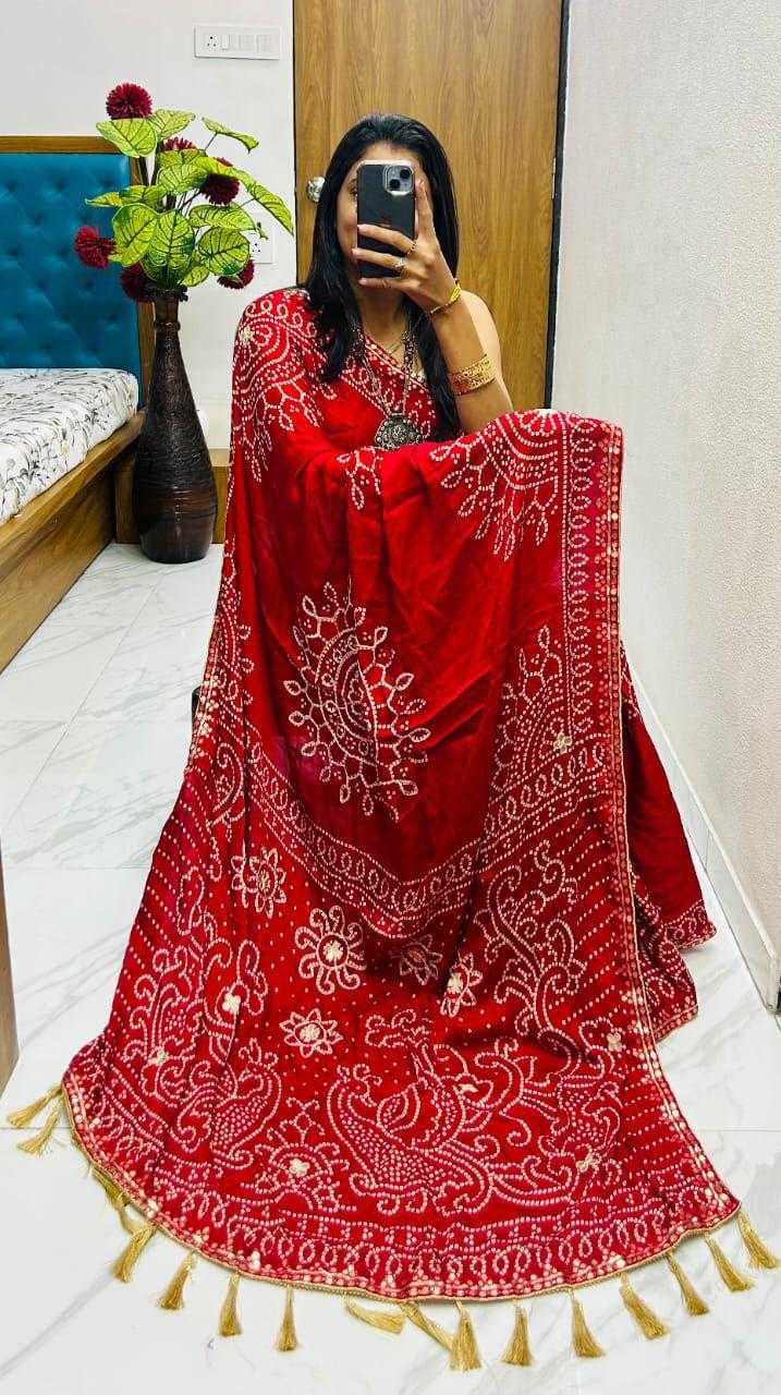 Fancy Gajji Modal Saree