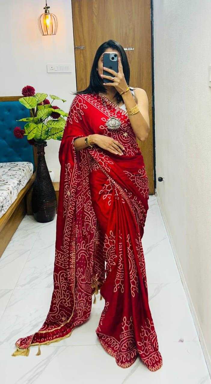 Fancy Gajji Modal Saree