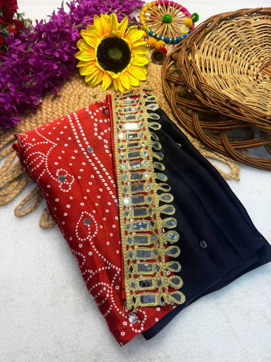 Gajji Silk Designer Saree