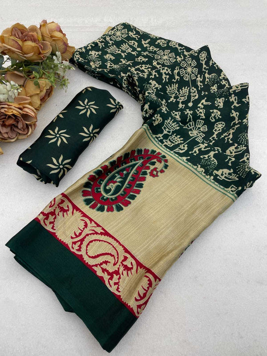 Gajji Silk Fancy Saree