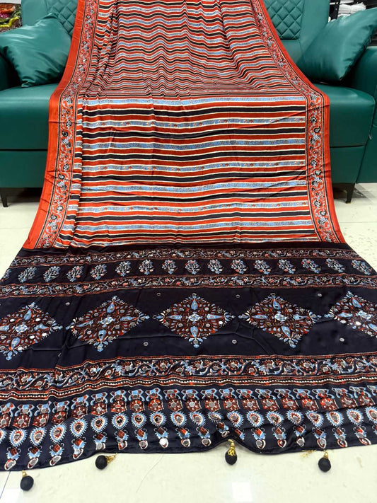 Gajji Silk Designer Saree