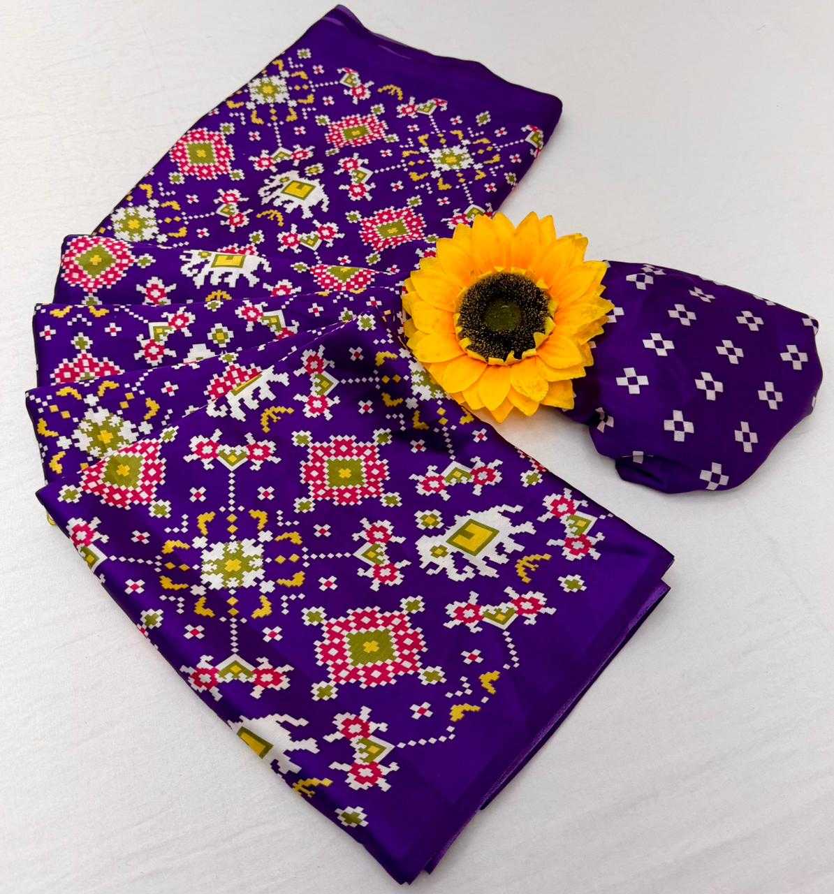 Gajji Silk Designer Saree