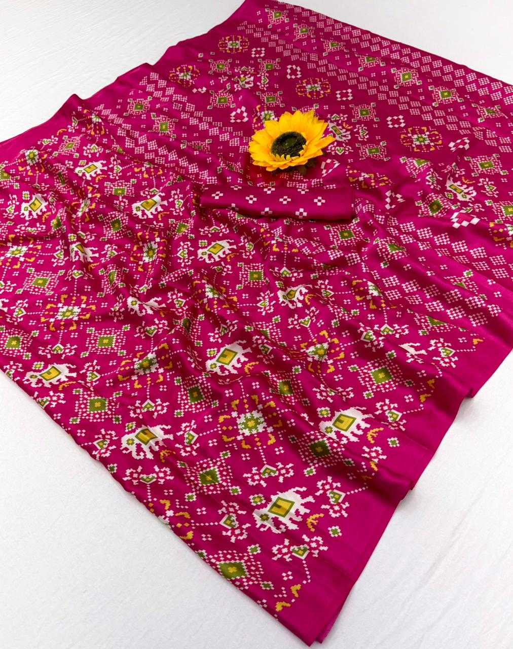 Gajji Silk Designer Saree