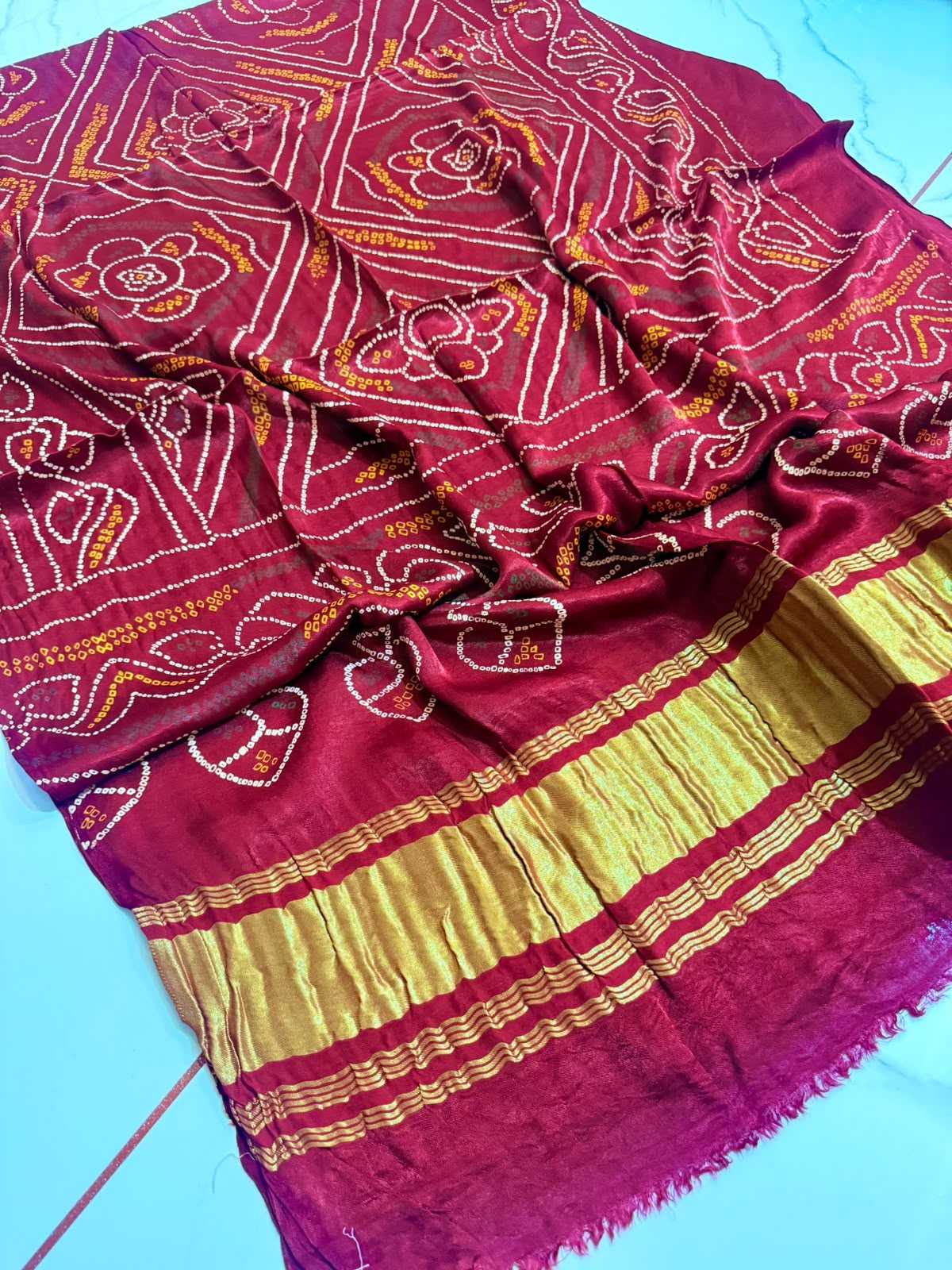 Gajji Silk Party Wear Saree