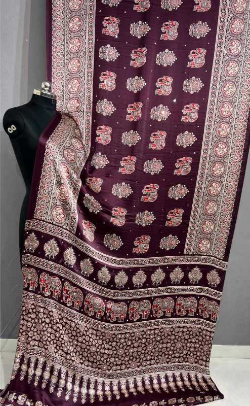 Gajji Silk Designer Saree