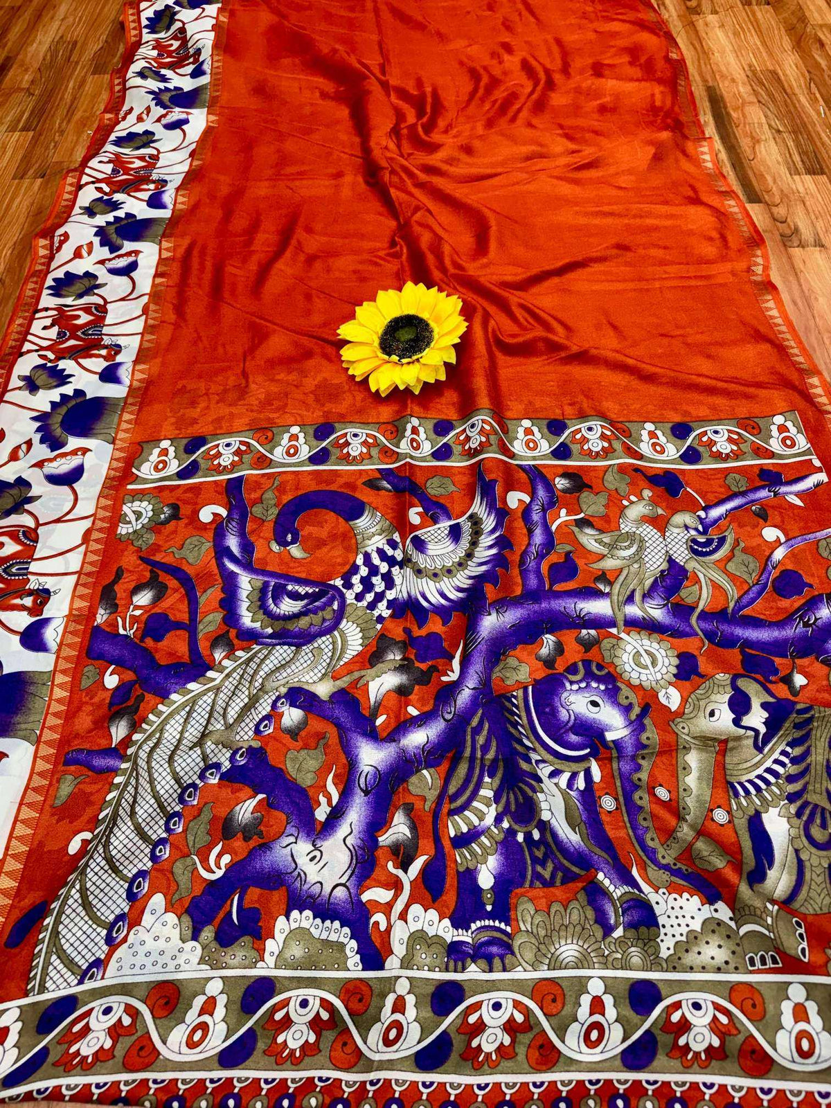 Mangalagiri Fancy Designer Saree