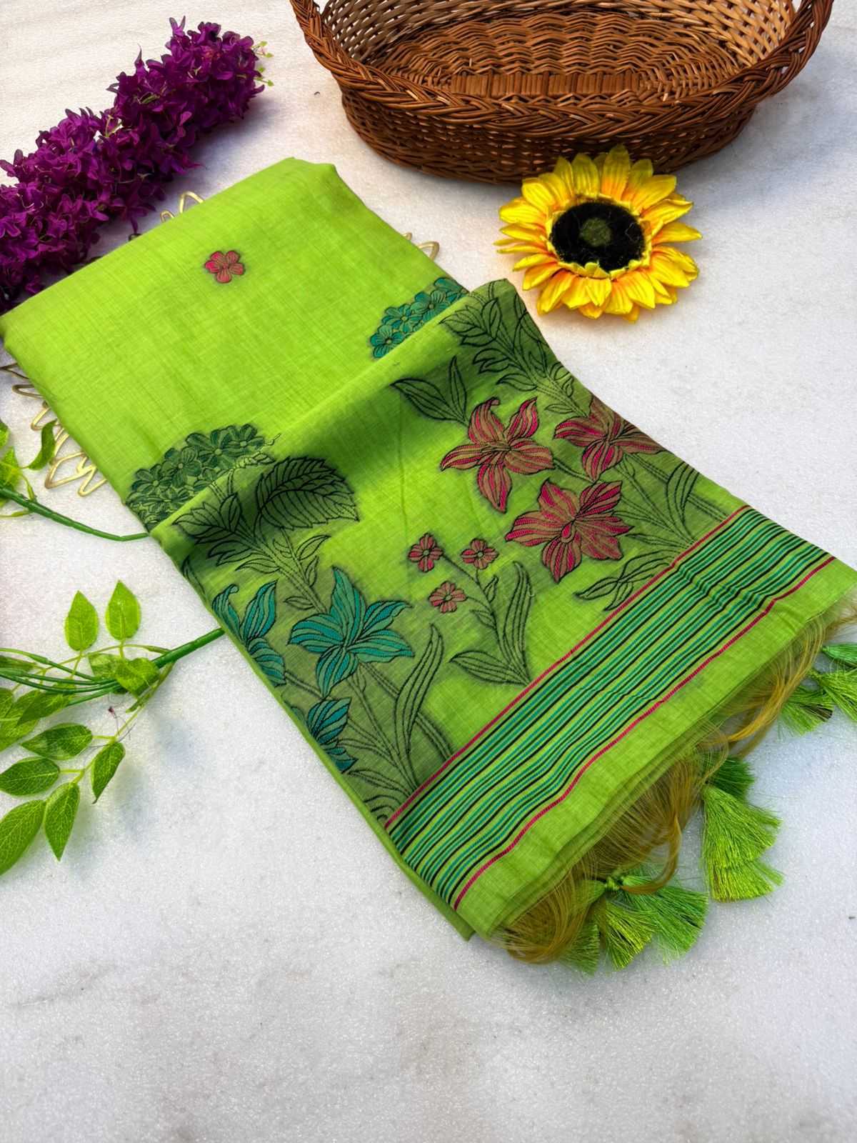 Cotton Designer Saree