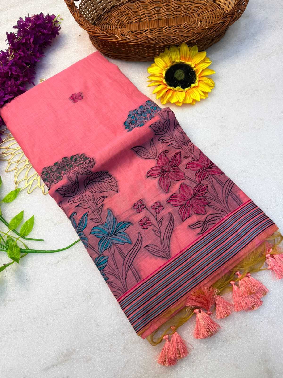Cotton Designer Saree