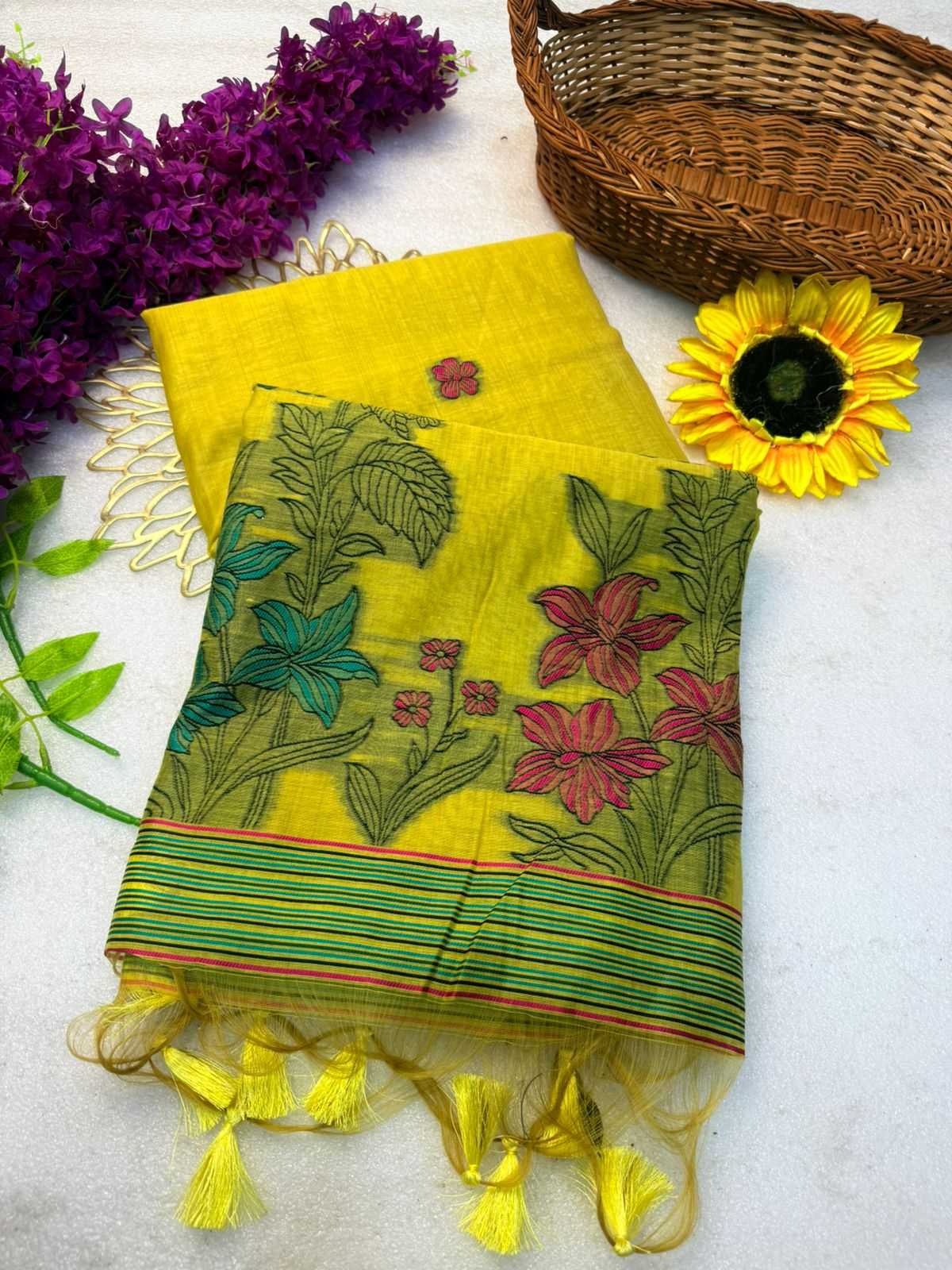 Cotton Designer Saree