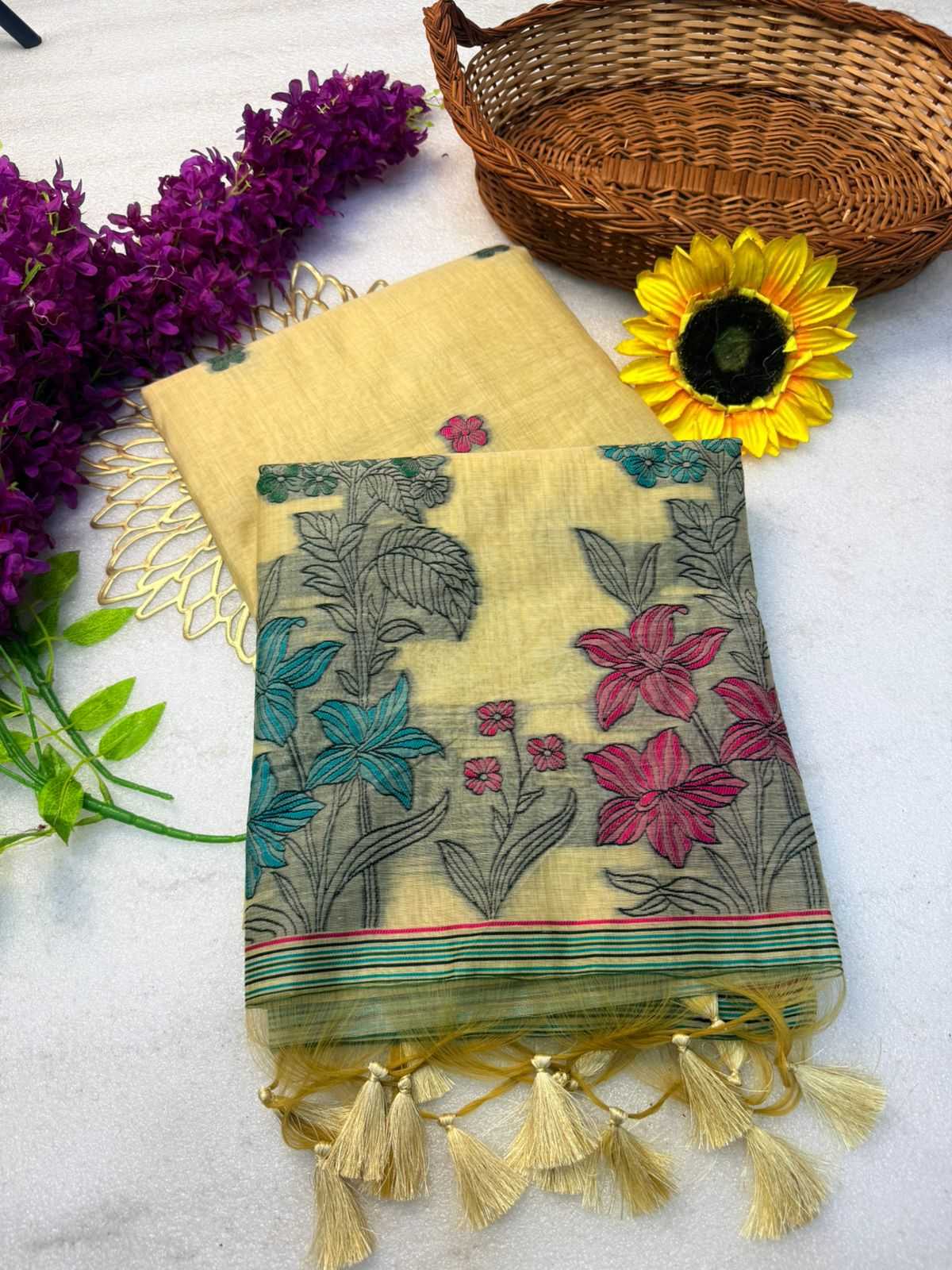 Cotton Designer Saree