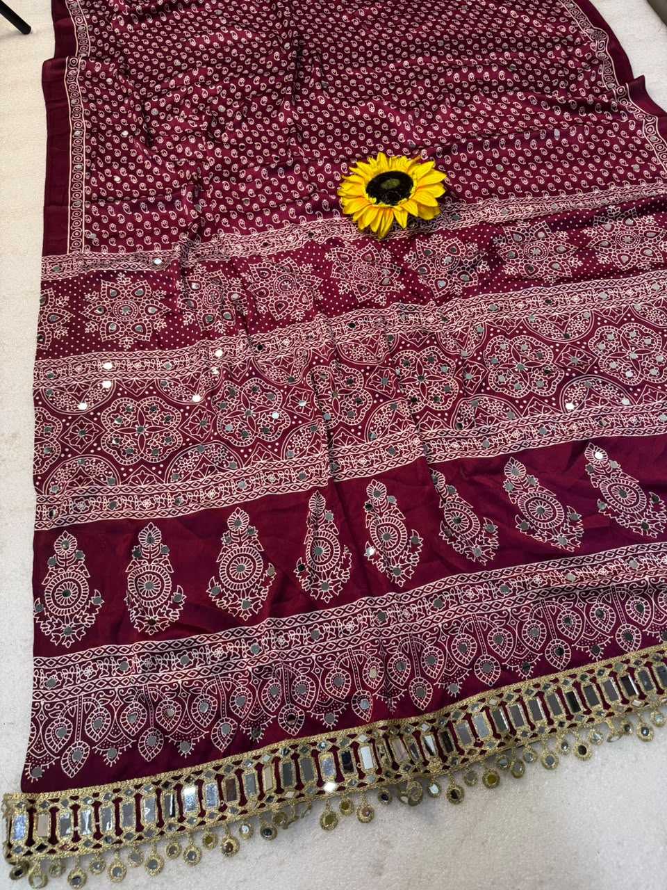 Gajji Silk Designer Saree
