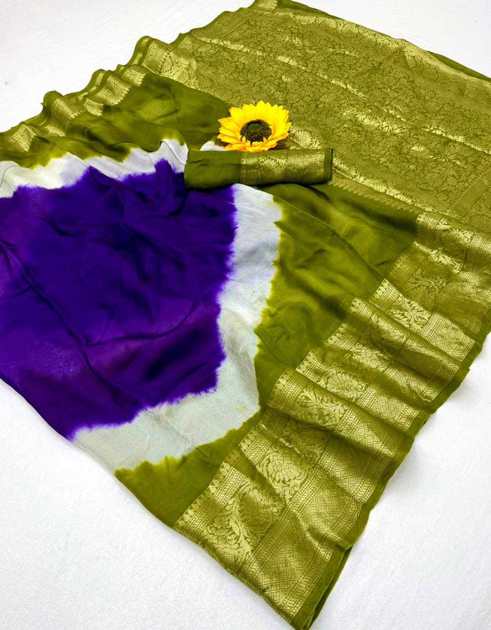Silk Cotton Designer Saree