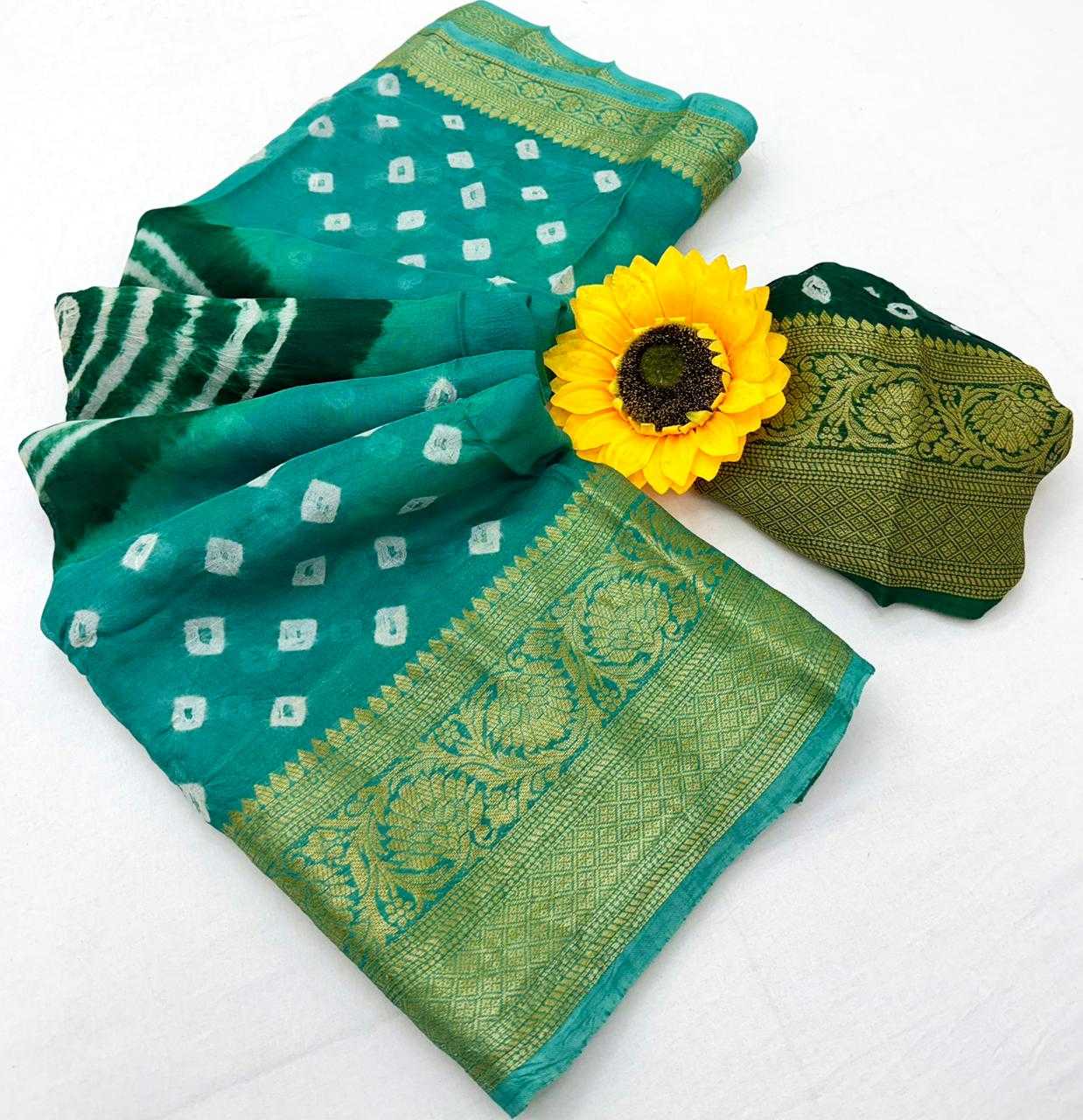 Silk Cotton Designer Saree