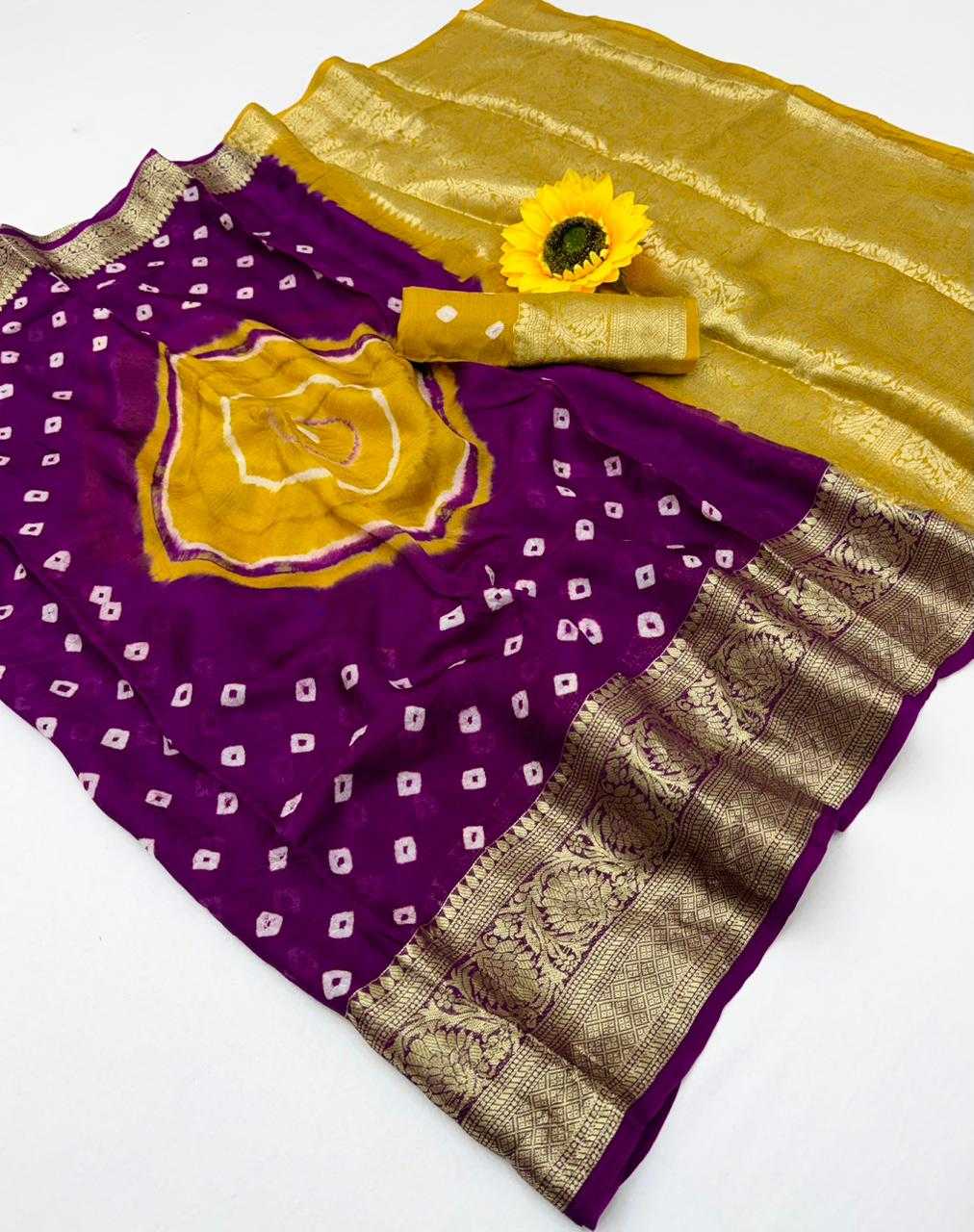 Silk Cotton Designer Saree