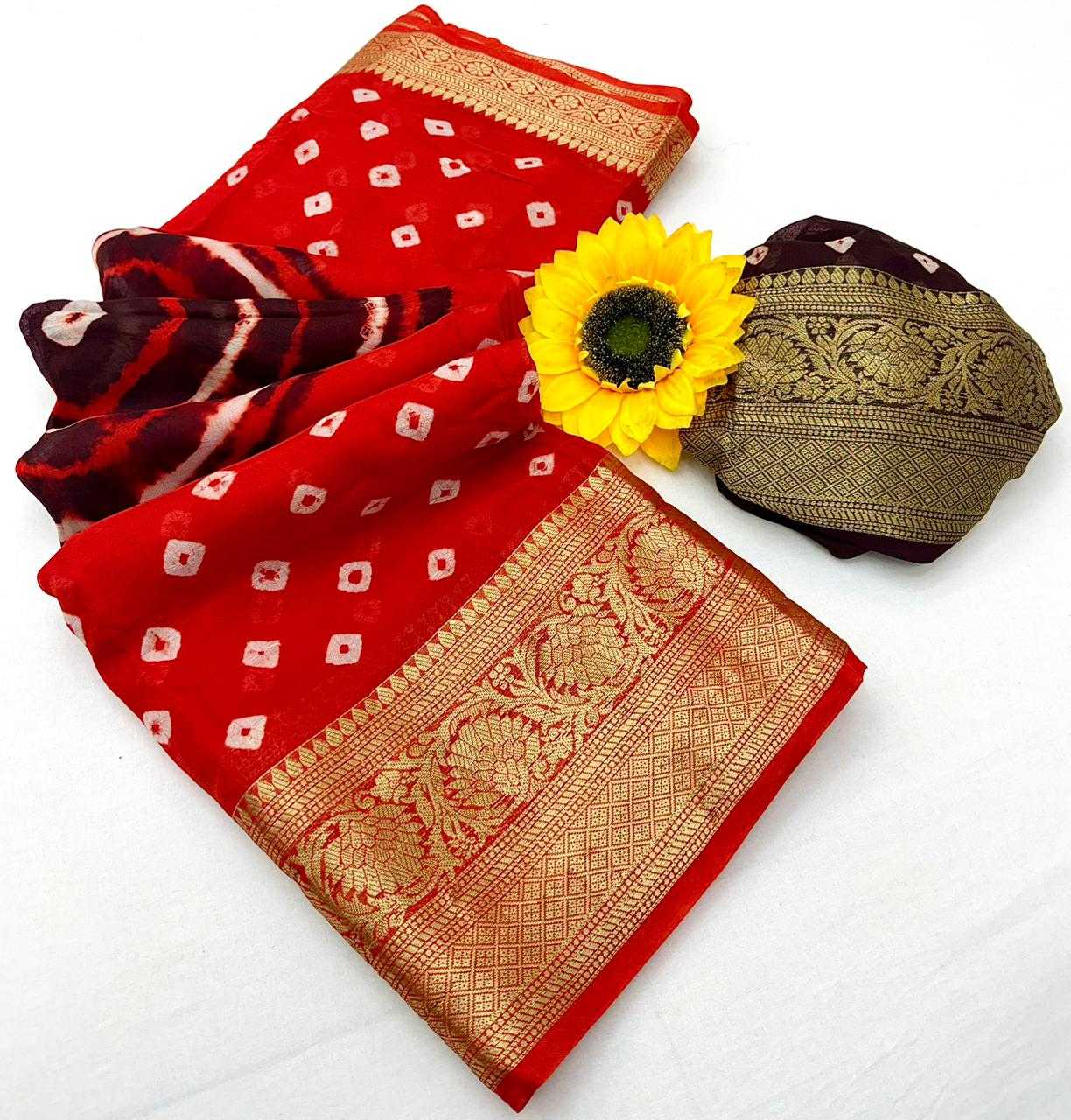 Silk Cotton Designer Saree
