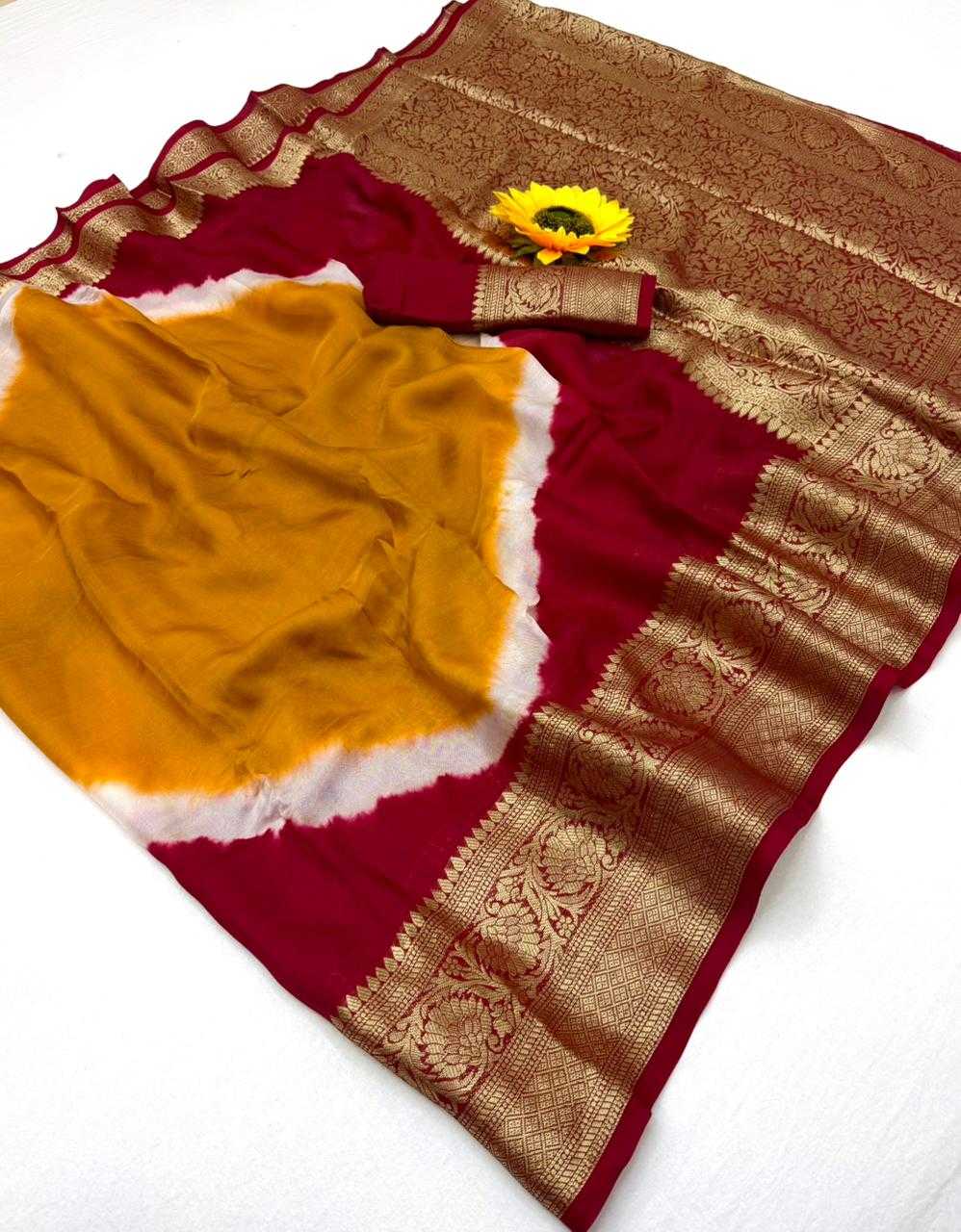 Silk Cotton Designer Saree