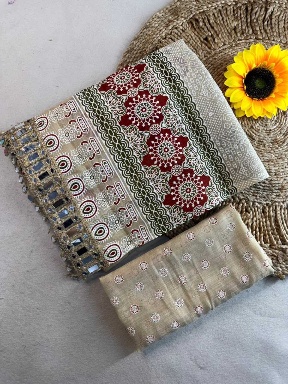 Ojasvi Cotton Printed Saree
