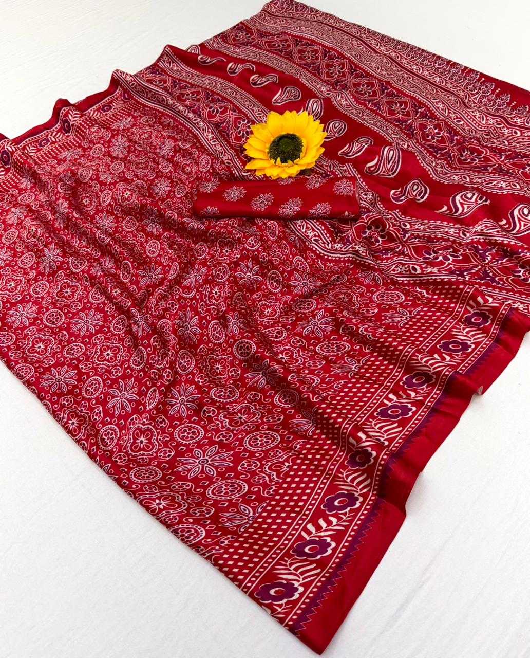 Gajji Silk Designer Saree
