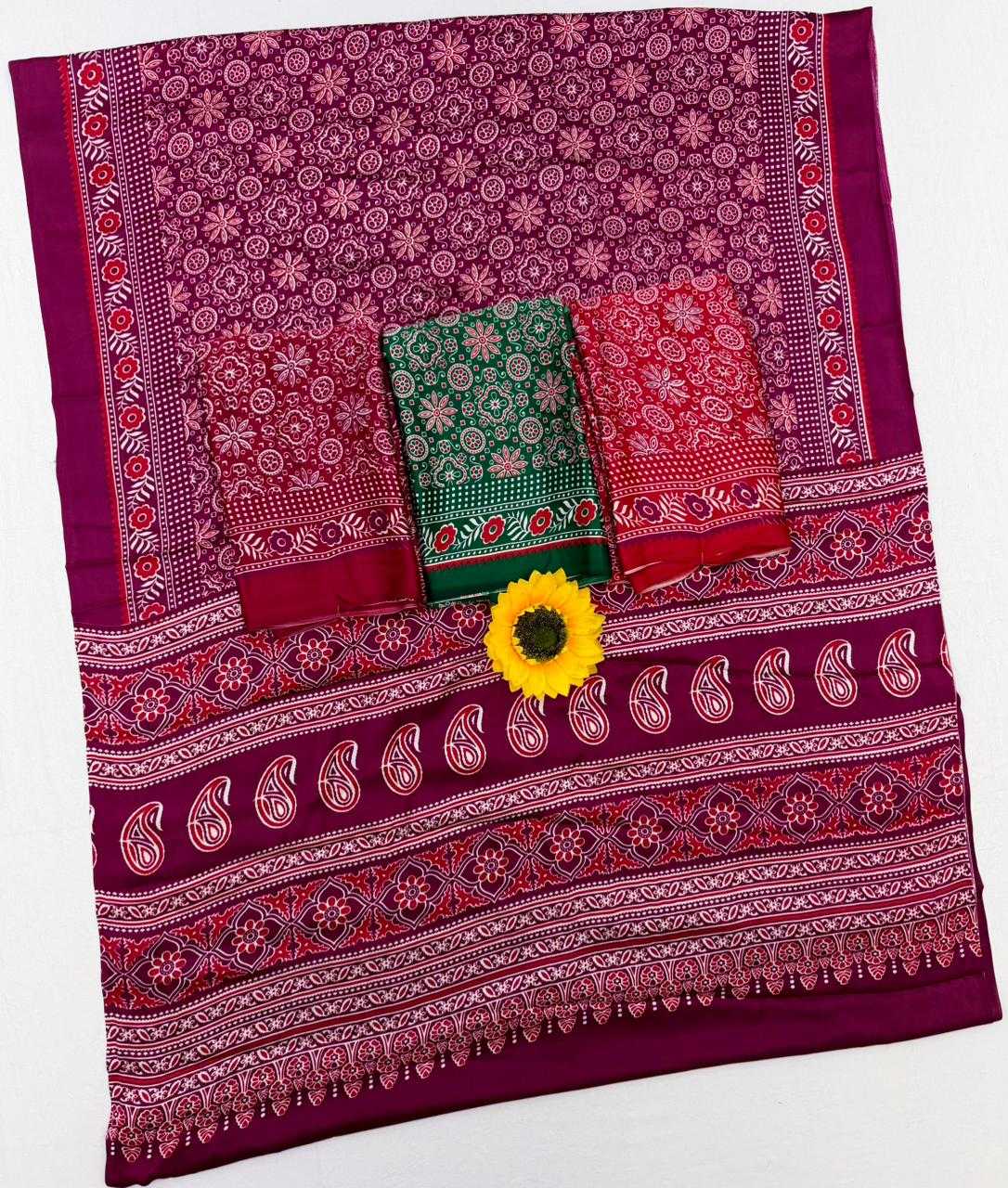 Gajji Silk Designer Saree