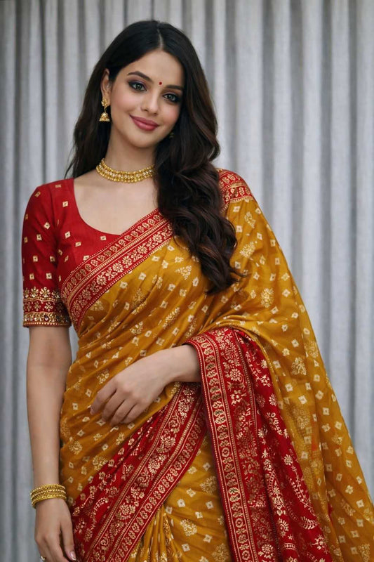 Pavitra- Paric Bandhini Silk Fancy Sarees - Style 2147