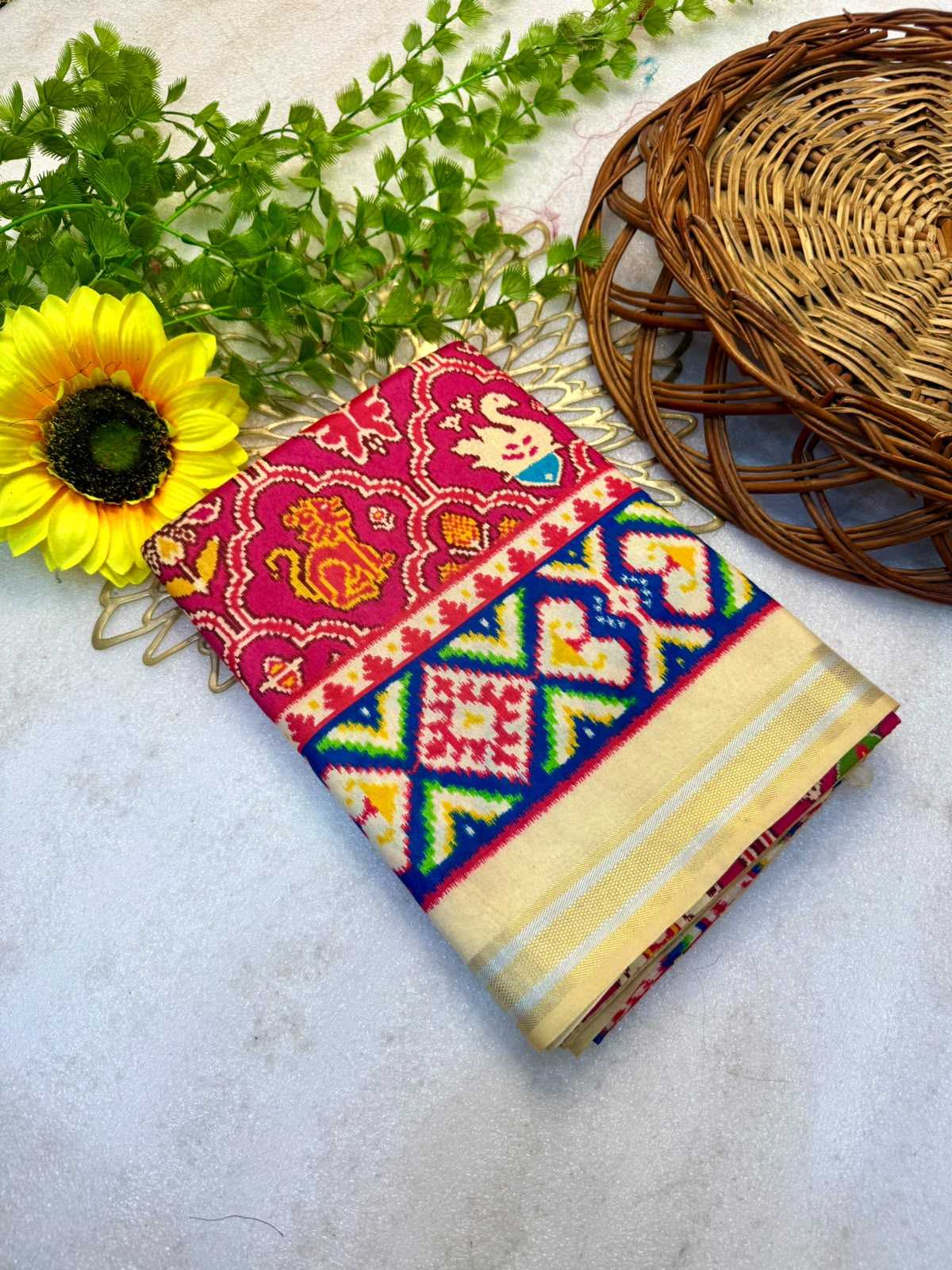 Pavitra Patola Handloom Silk Saree