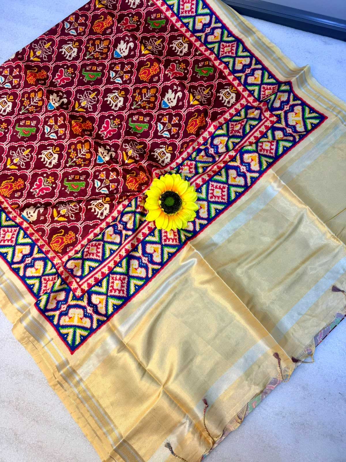 Pavitra Patola Handloom Silk Saree