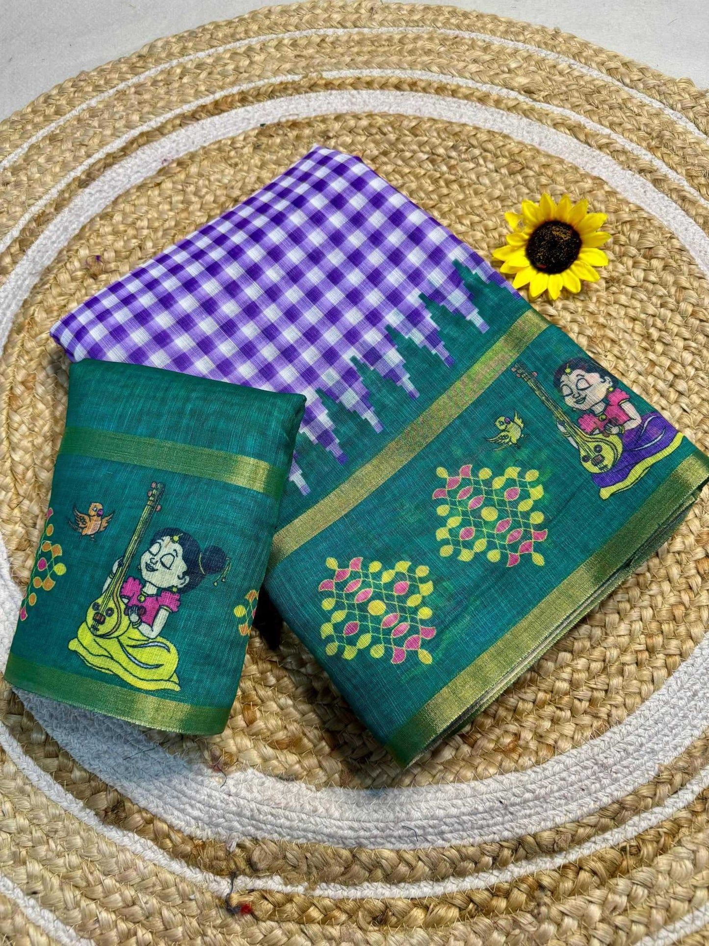 Cotton Designer Saree