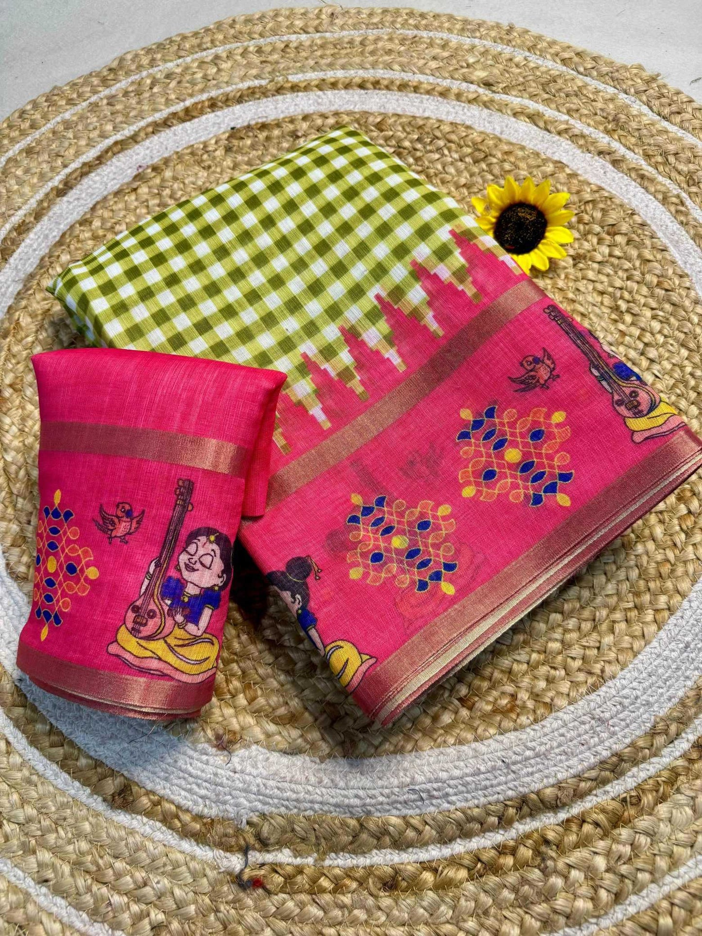 Cotton Designer Saree