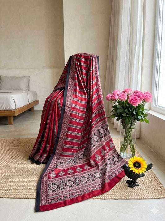 Gajji Silk Designer Saree