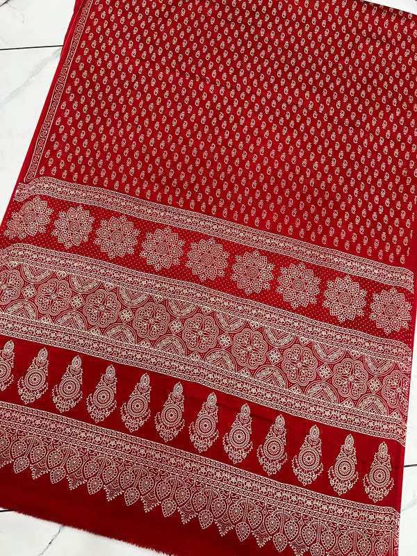 Gajji Silk Designer Saree