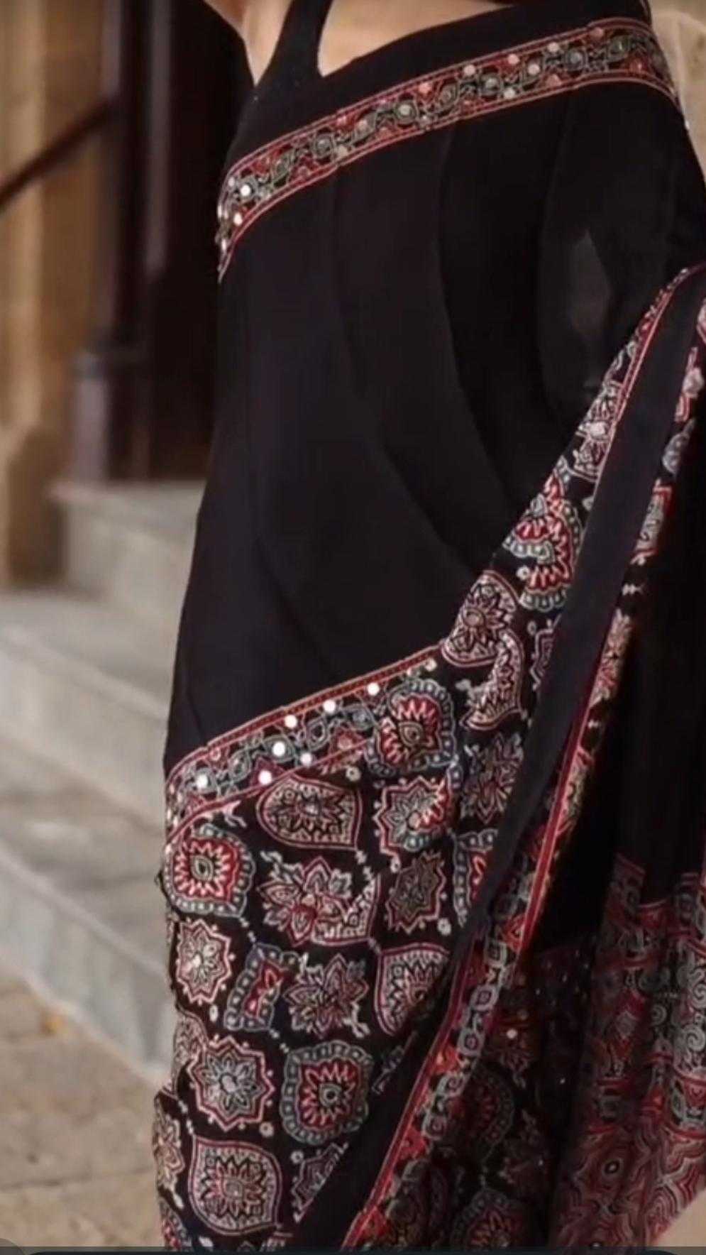 Gajji Silk Designer Saree