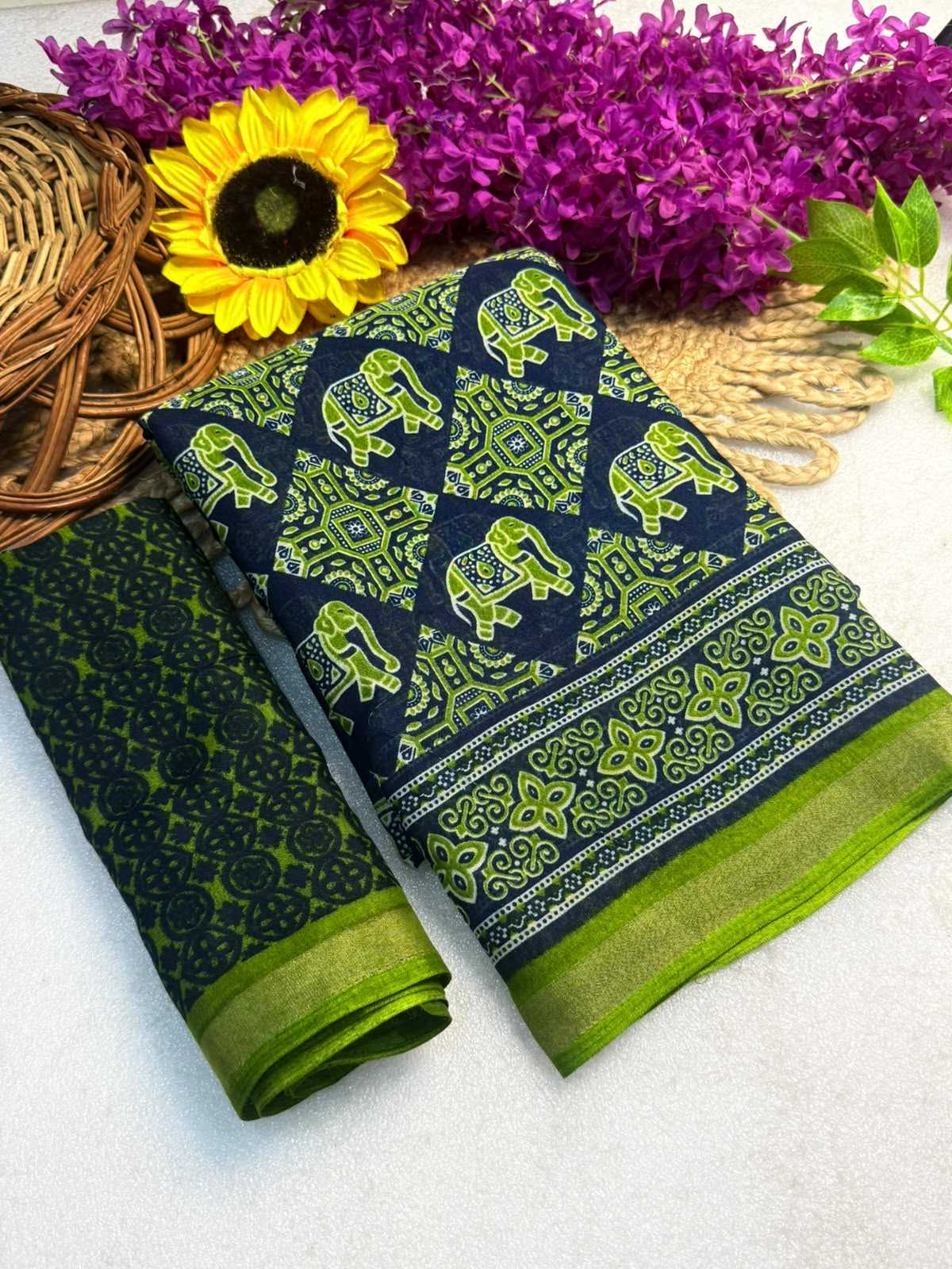 Cotton Fancy Saree