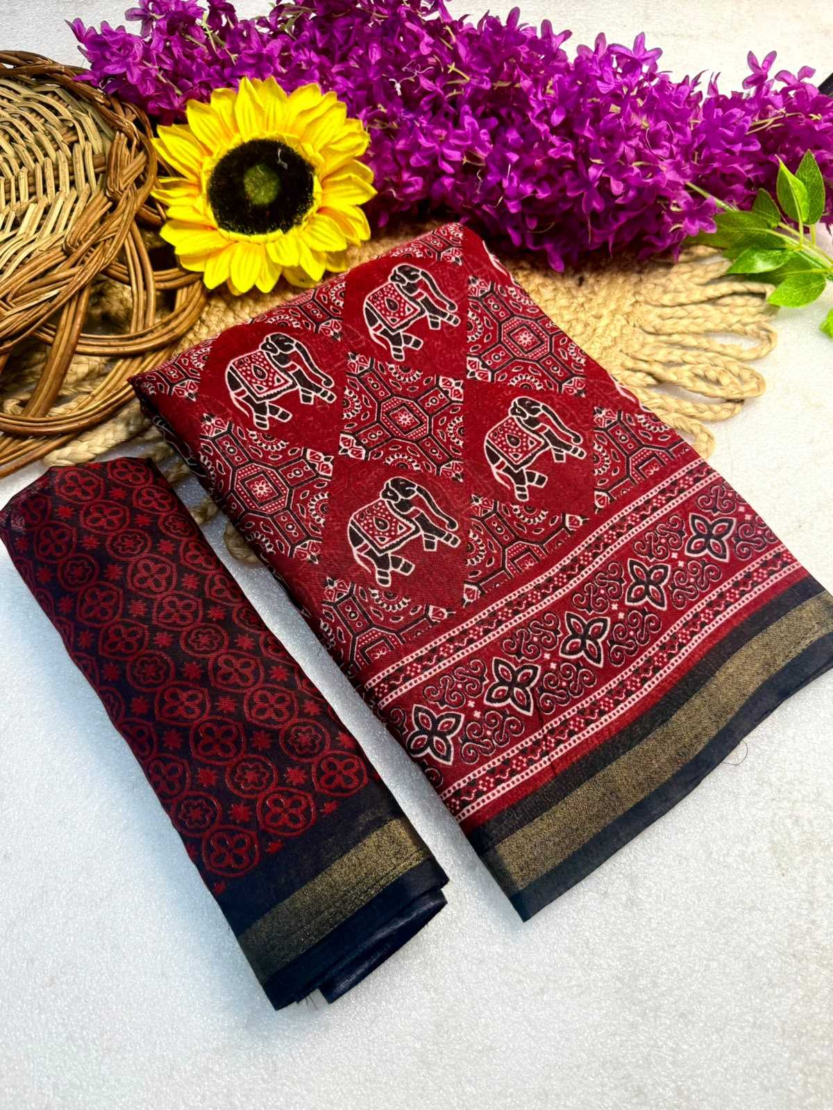 Cotton Fancy Saree