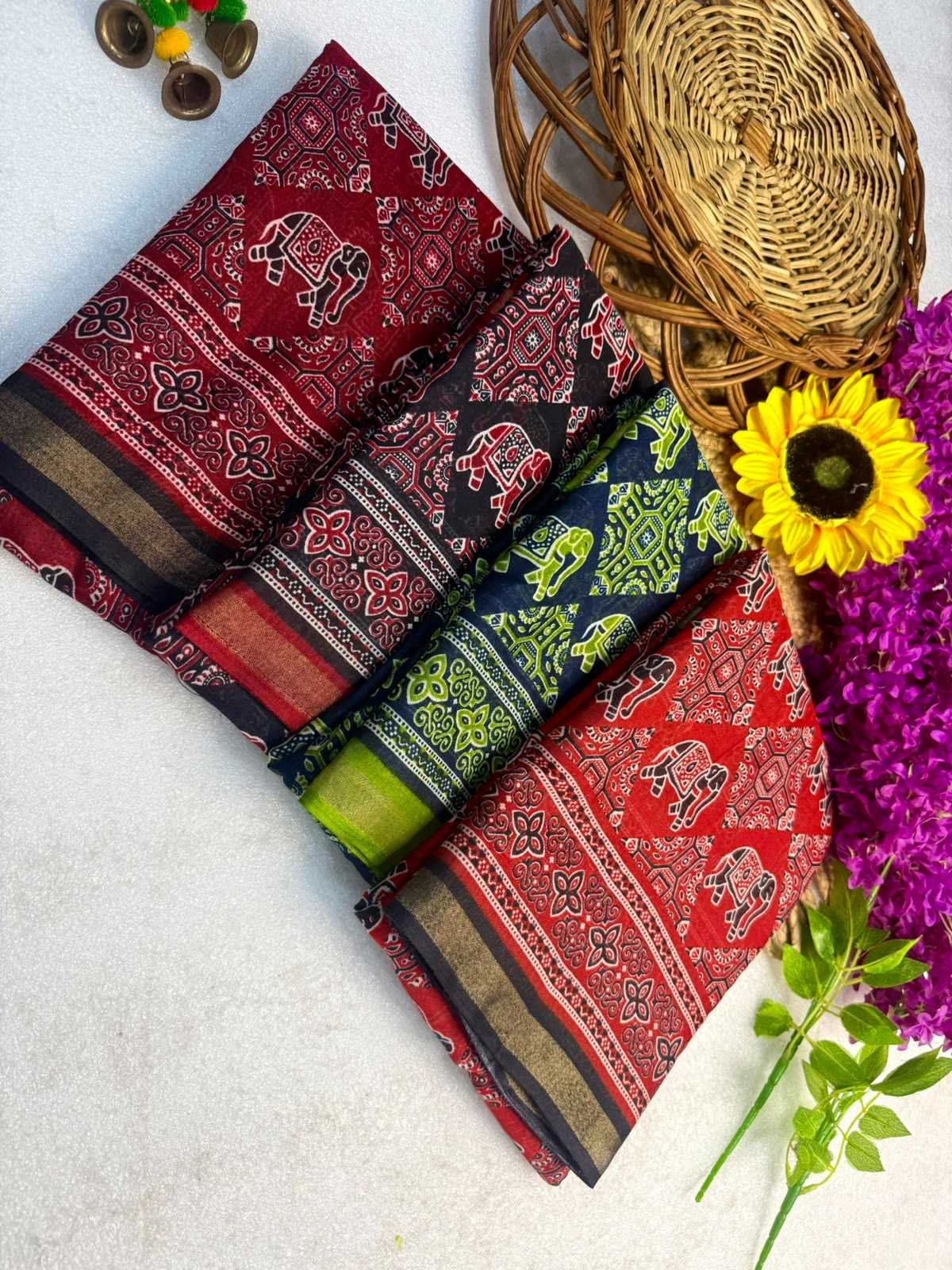 Cotton Fancy Saree