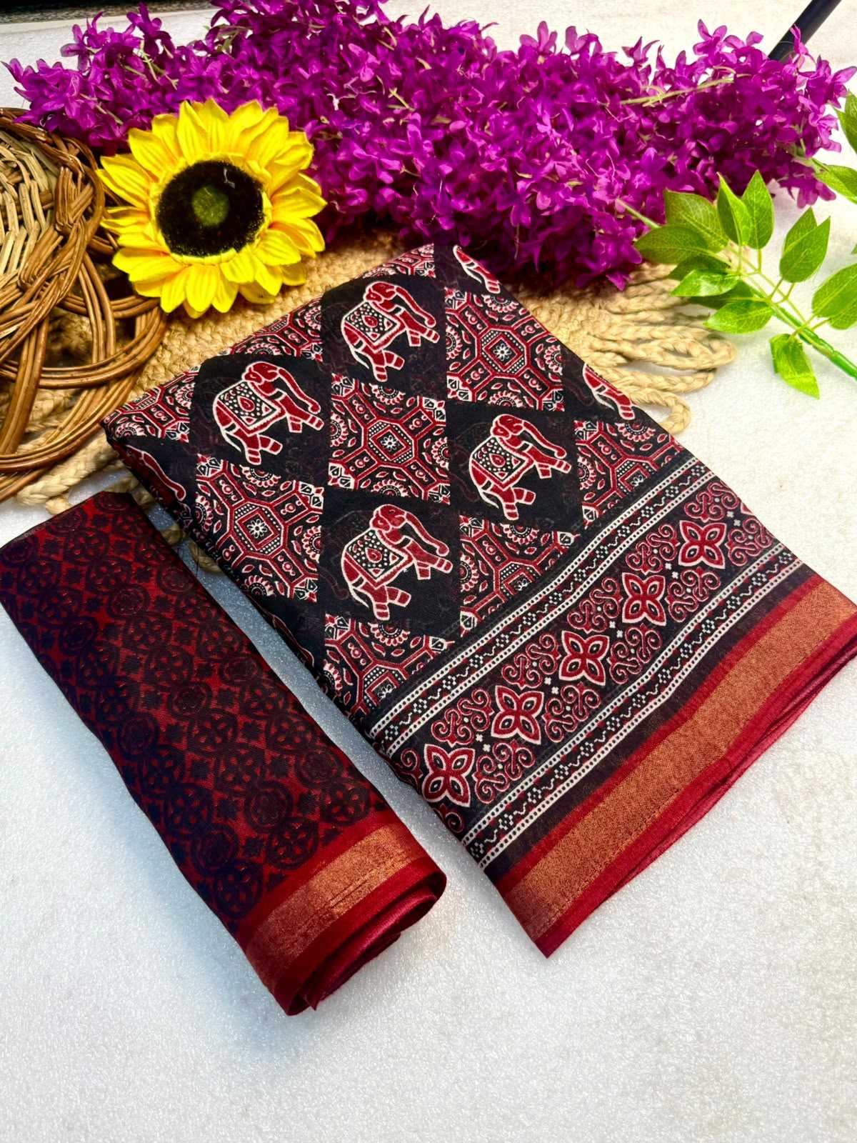 Cotton Fancy Saree