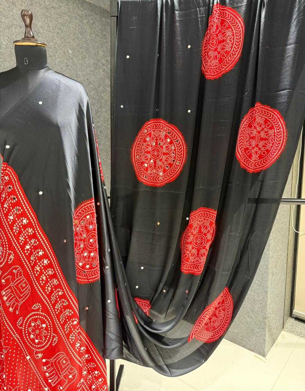 Ajrakh Saree