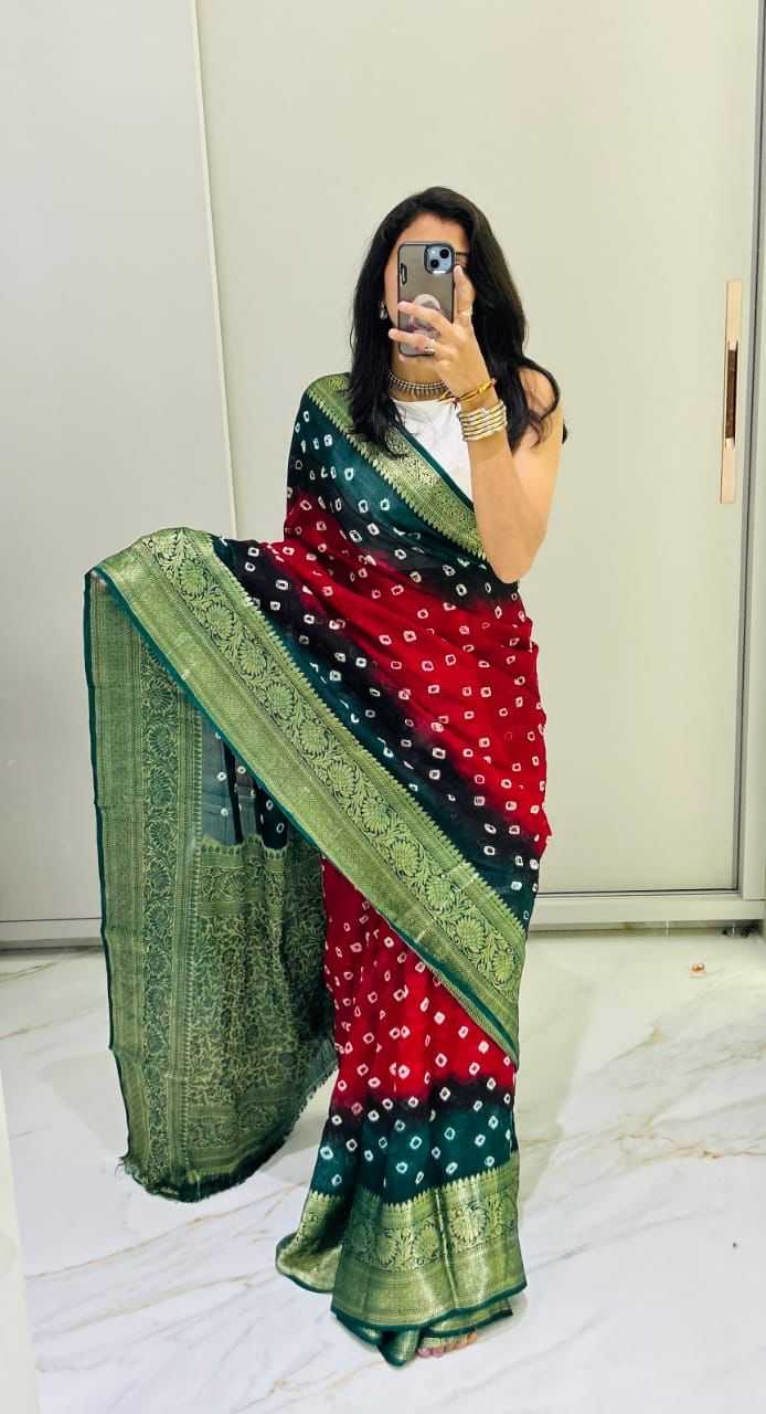 Zari Border Silk Saree