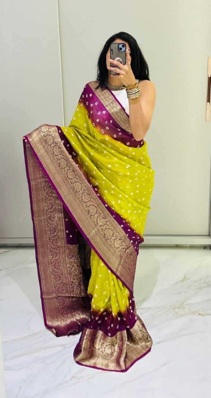 Zari Border Silk Saree