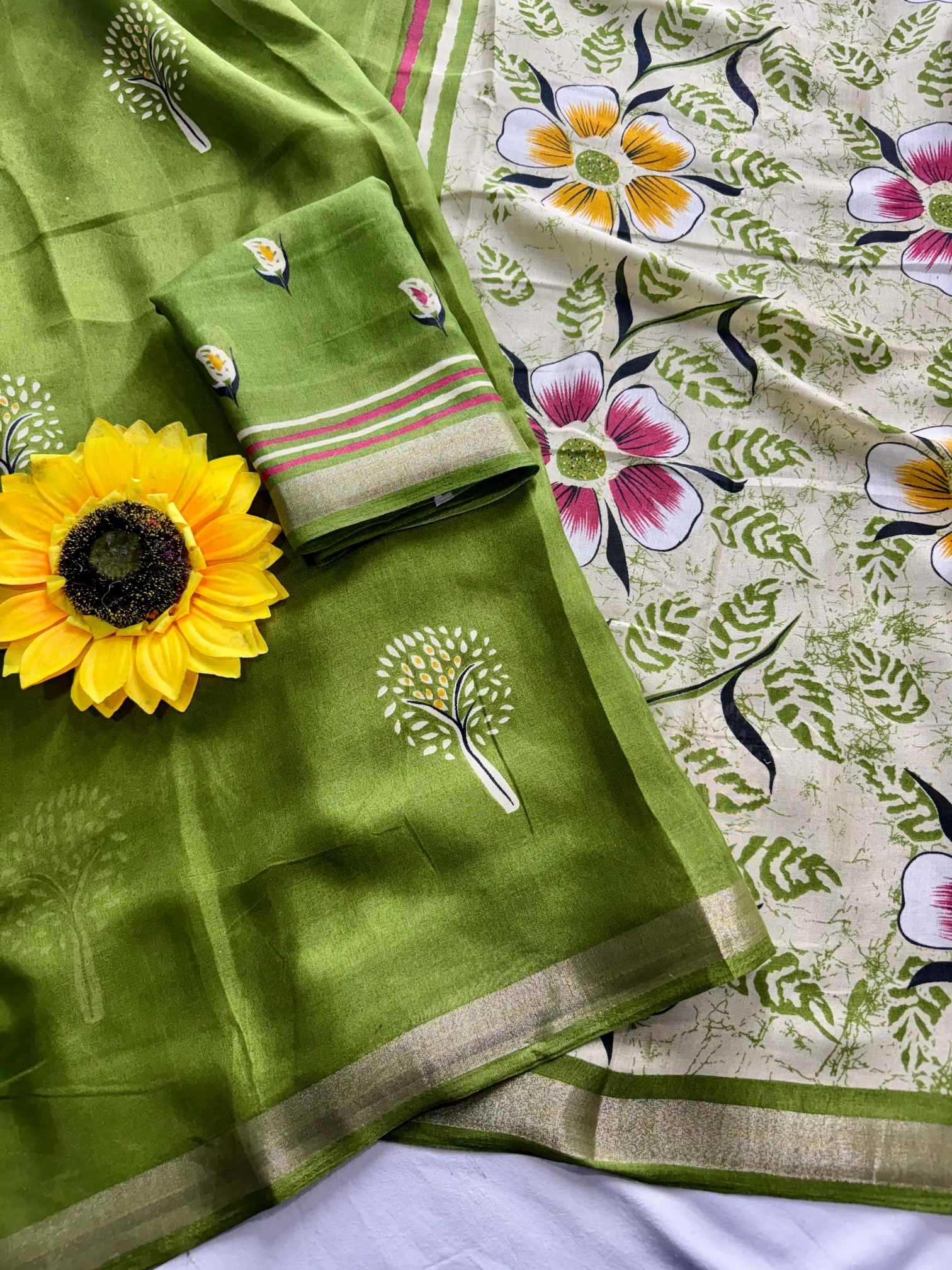 Soft Cotton Silk Saree
