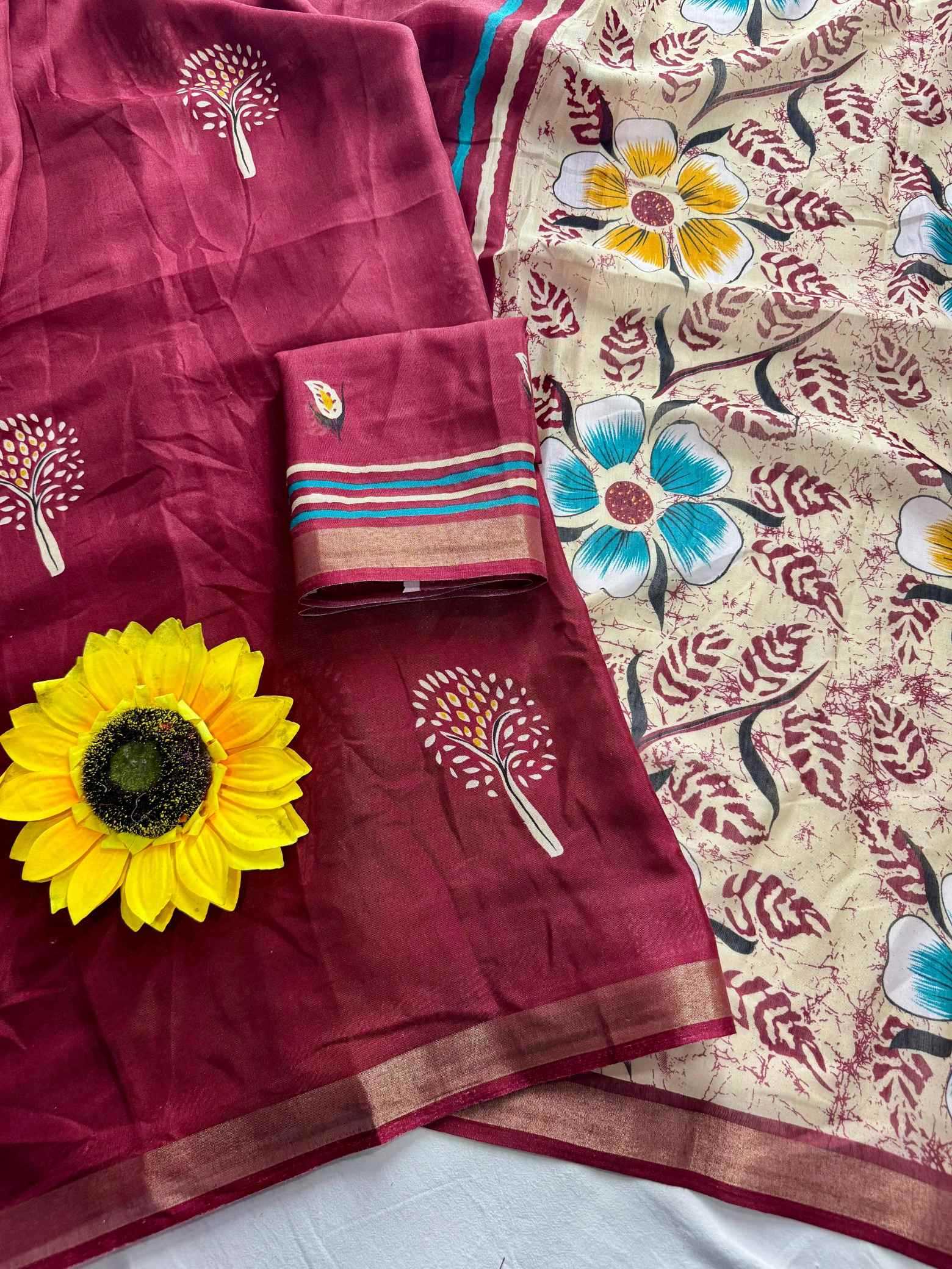 Soft Cotton Silk Saree