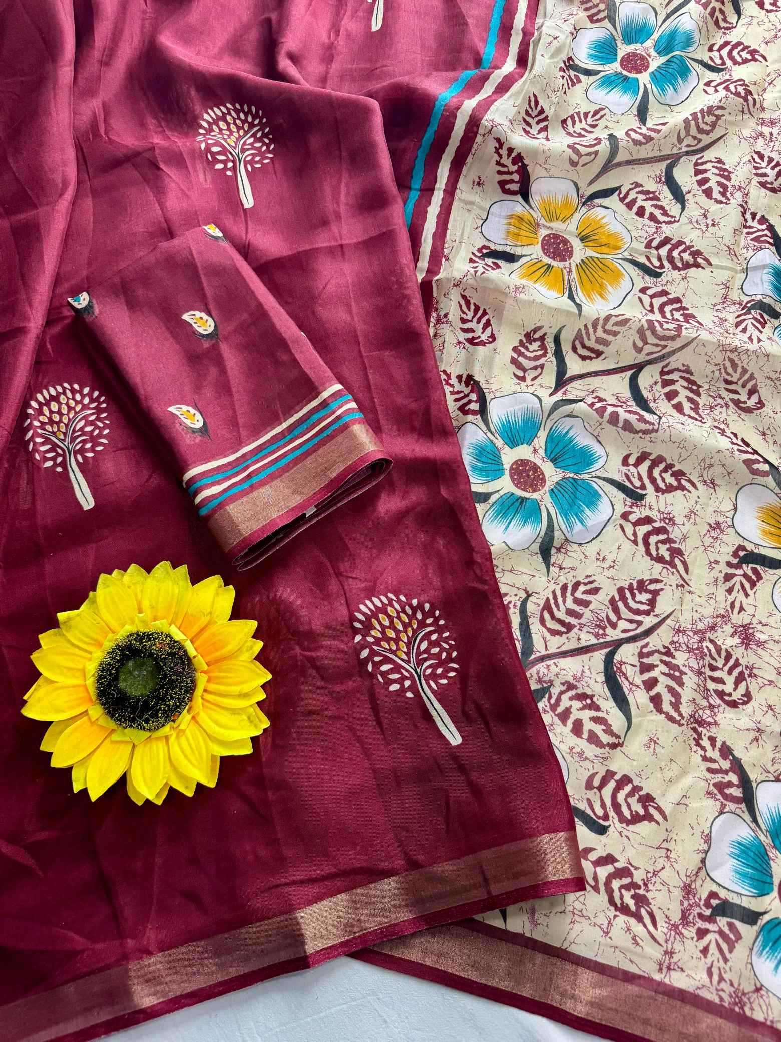 Soft Cotton Silk Saree