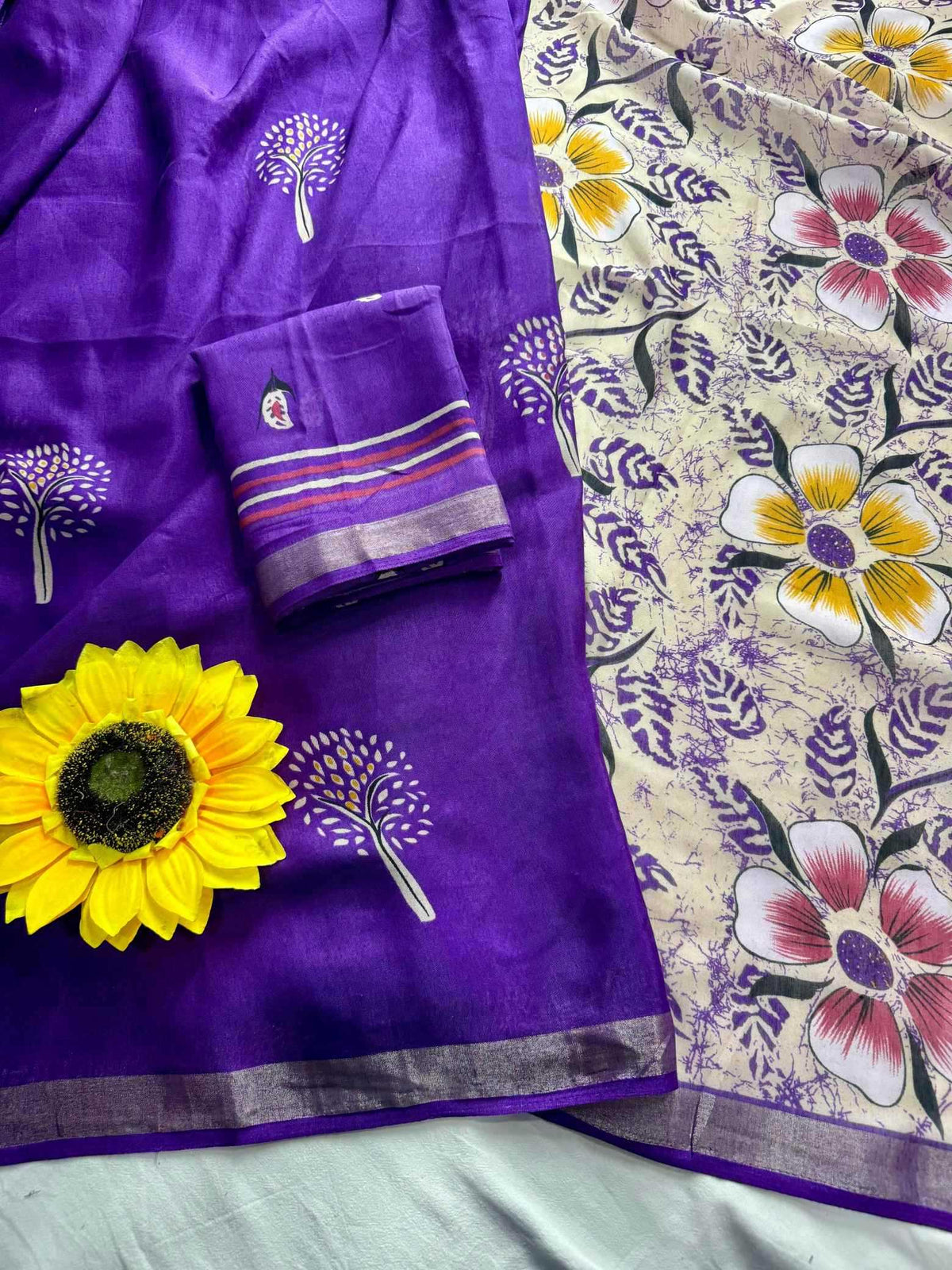 Soft Cotton Silk Saree