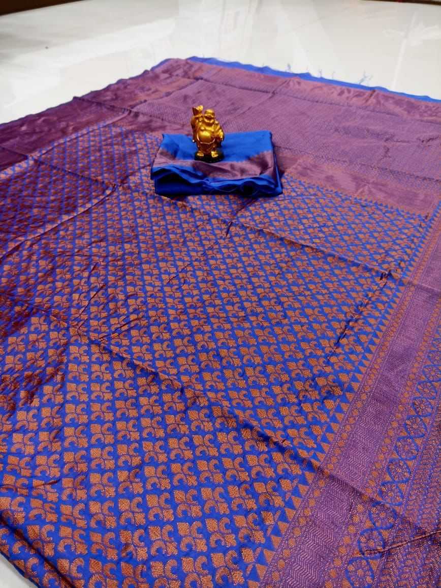 Lichi Silk Banarasi Saree